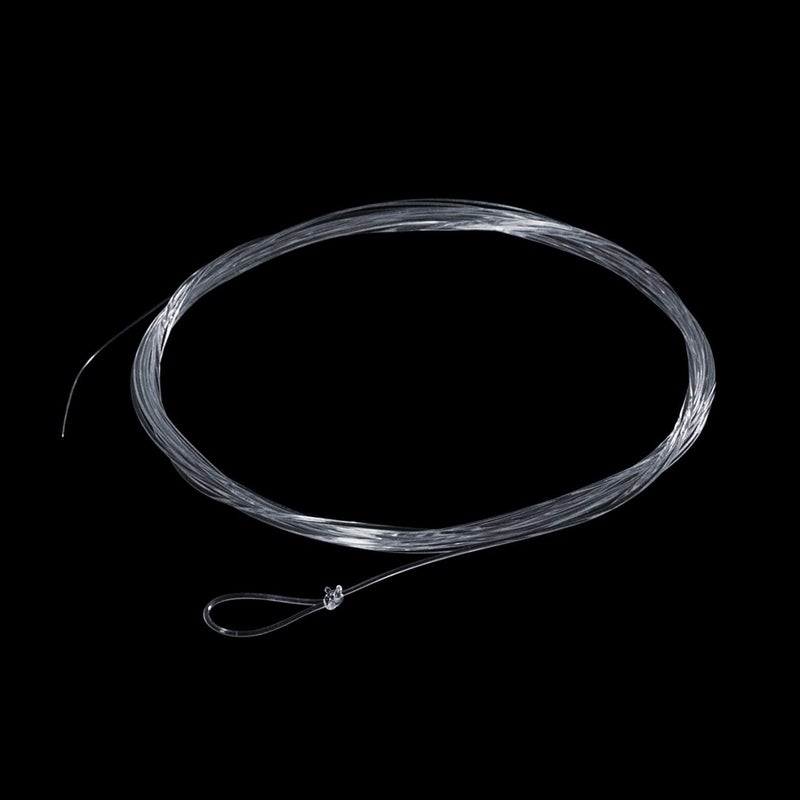 Piscifun Fly Fishing Leader with Pre-Tied Loop, Tapered Fly Line Leader, Nylon, Clear, 9ft, 6 Pack, 3X - Image 2